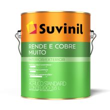 Tinta Acrílica Fosco Rende e Cobre Muito Branco Neve 3,6l - Suvinil