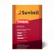 Tinta Acrílica Toque Fosco Branco Neve 18l - Suvinil