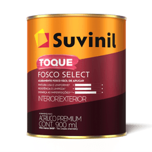 Tinta Acrílica Toque Fosco Select Branco Neve 900ml - Suvinil