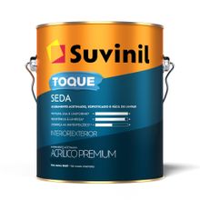 Tinta Acrílica Acetinado Toque Seda Branco Neve 3,6l - Suvinil