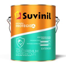 Tinta Acrílica Fosco Fachada Protegida Semente de Cacau 3,2l - Suvinil